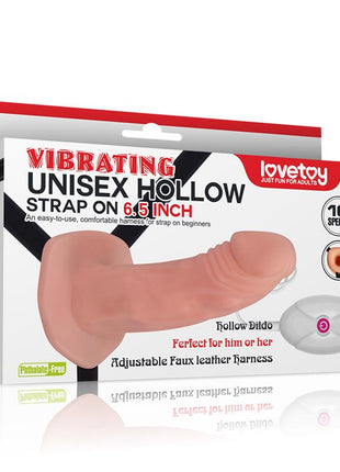 Unisex Hollow Strap On Vibrating