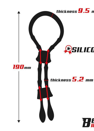 Lasso Adjustable Silicone Cock Ring