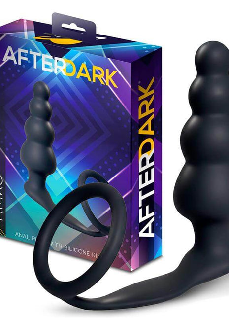 Timko Anal Plug with Silicone Ring