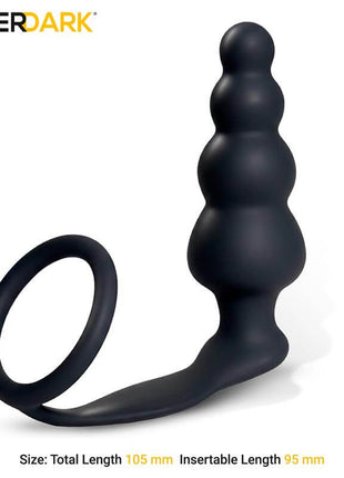 Timko Anal Plug with Silicone Ring