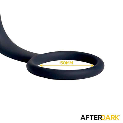 Pantor Anal Plug with Silicone Ring