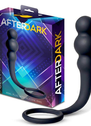 Gert Anal Plug with Silicone Ring