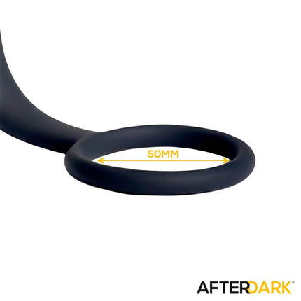 Gert Anal Plug with Silicone Ring