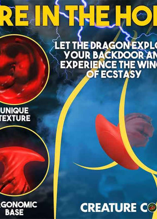 Dragonspawn Silicone Butt Plug Size L