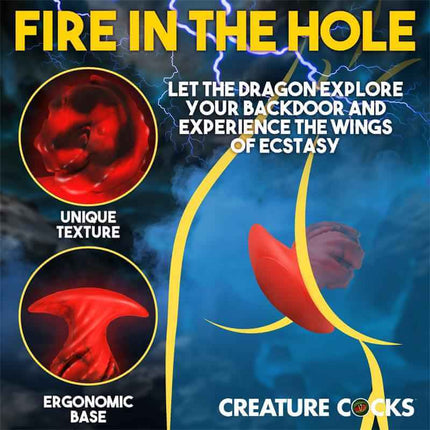 Dragonspawn Silicone Butt Plug Size L