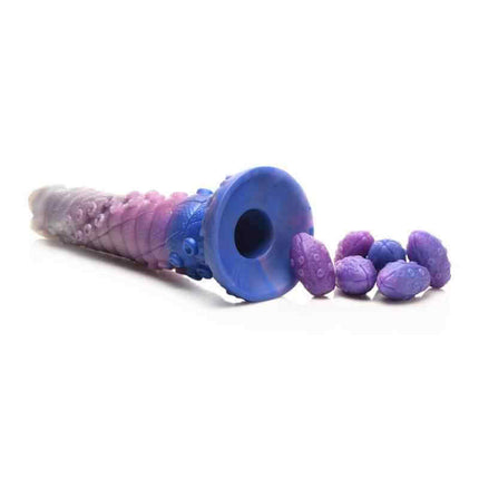 Tenta-Queen Ovipositor Dildo with 6 Eggs