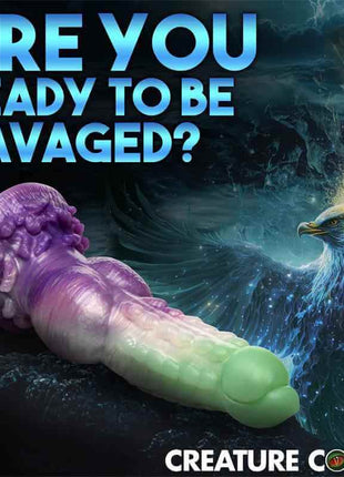 Aqua Phoenix Silicone Dildo