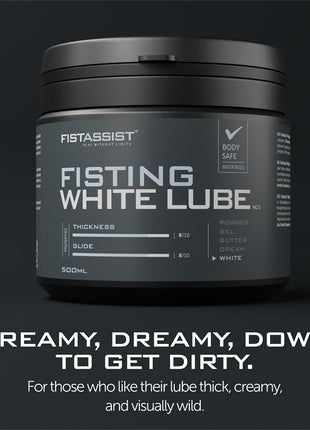 Fist Assist Fisting White Lube 500 ml