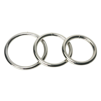 Trine Set of 3 Steel C Ring