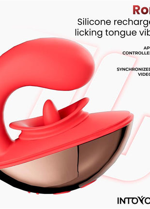 Rondy Vibrating and Licking Tongue Stimulator with App