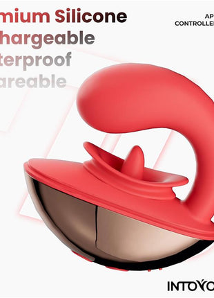 Rondy Vibrating and Licking Tongue Stimulator with App
