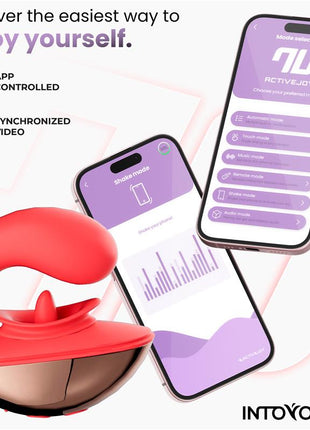 Rondy Vibrating and Licking Tongue Stimulator with App