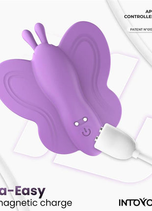 Wingy Butterfly Vibrator with App Lavender