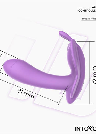 Wingy Butterfly Vibrator with App Lavender