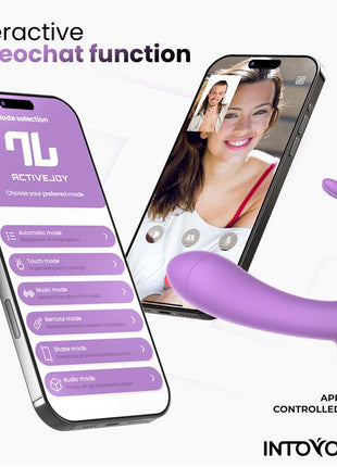 Wingy Butterfly Vibrator with App Lavender