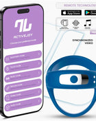 Rank Vibrating Ring with App Blue