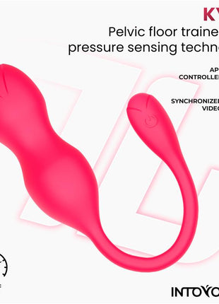 Pelvic Floor Trainer with App and Pressure Sensing Kyra