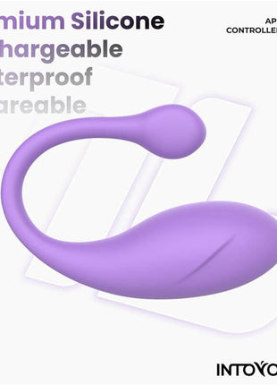 Bulby Egg Vibrator with App Lavander