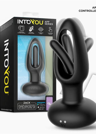 Zack Anal Plug with Flipping Tongue and Vibration with App