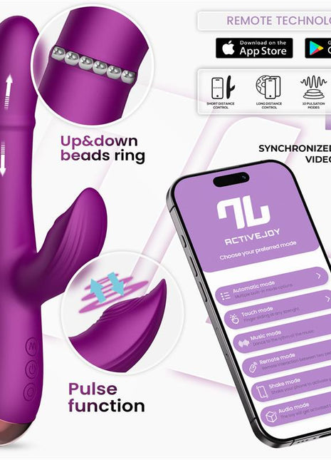 Sendel Vibe with Up and Down Internal Beads and Pulsation with App