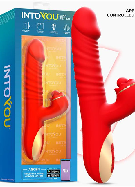 Ascen Thrusting and Waving Vibe with App Magnetic USB