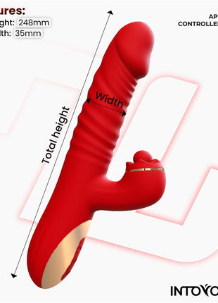 Ascen Thrusting and Waving Vibe with App Magnetic USB