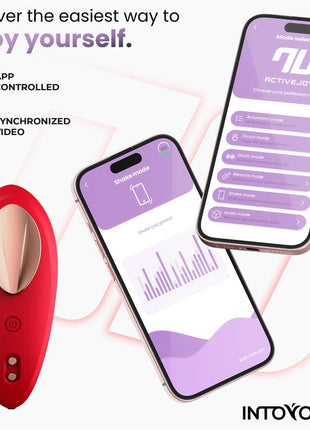 Panty Vibrator with App Silicone Red
