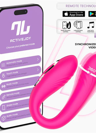 Couty Couples Toy 360º Oscilation with APP