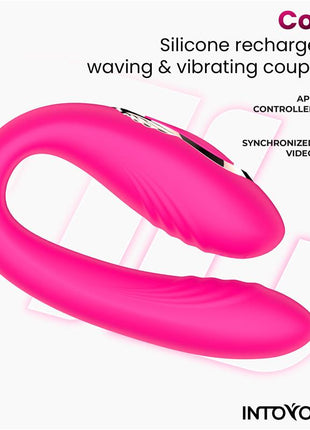Couty Couples Toy 360º Oscilation with APP