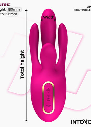 Derek Vibe with Finger Function 3 Motors and App