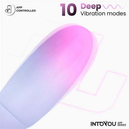 Vibrating Egg Double Layer Silicone with APP Pink/Blue