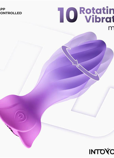 Moxy Butt Plug with Rotation 360º with App