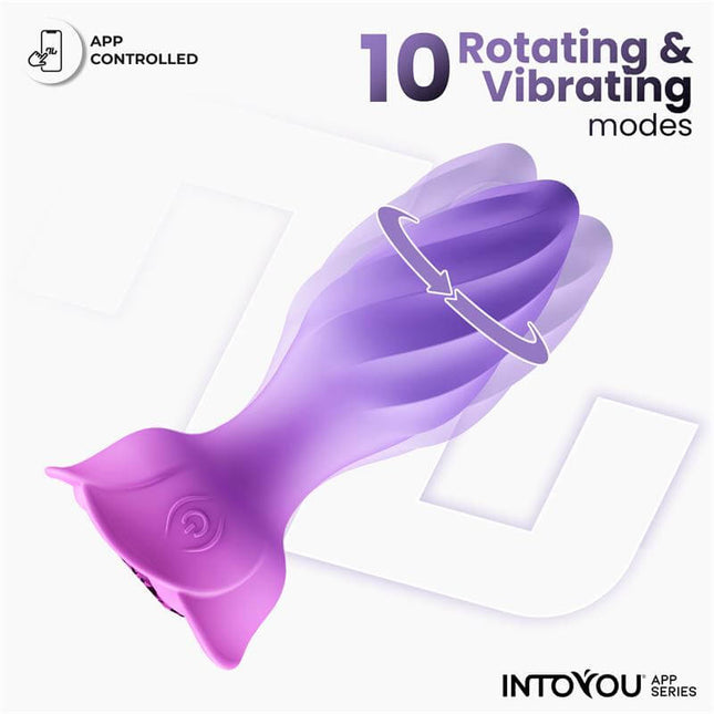 Moxy Butt Plug with Rotation 360º with App