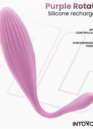 Vibrating Egg with Rotating Beads and APP USB