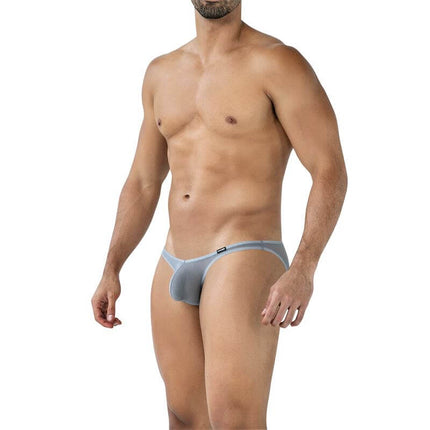 C4MSPXBUL01 Low Rise Bulge Brief Mesh Grey S
