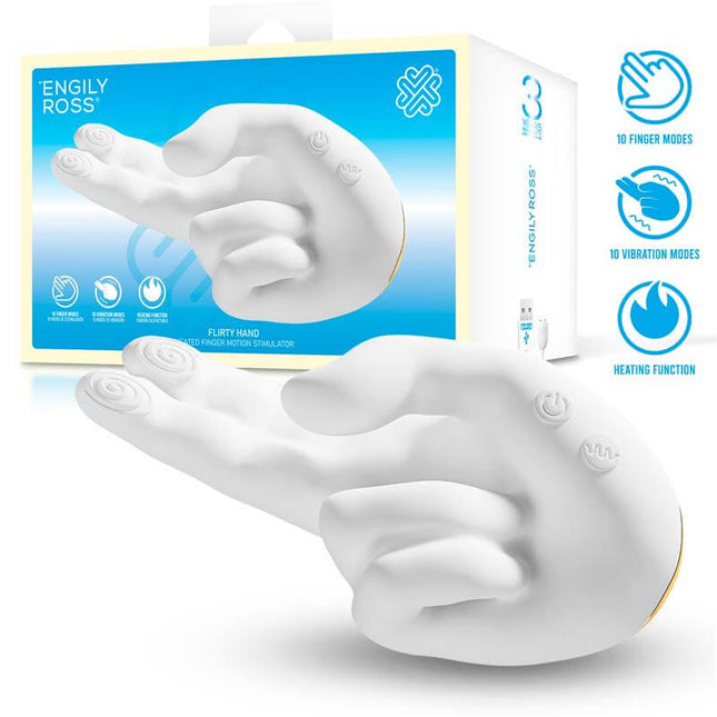 Flirty Hand Heated Finger Motion Stimulator