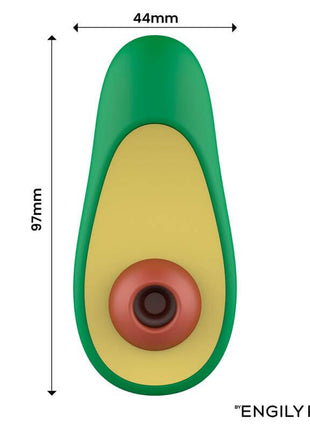 Avocado Clitoral Stimulator with Suction