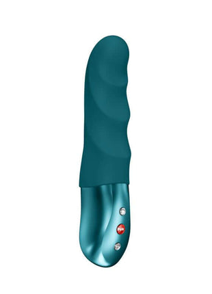Stronic Petite Vibe with Thrusting and Pulsation Bottle Green