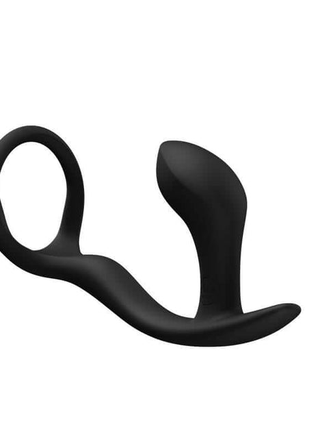 Bootie Ring Anal Plug Black