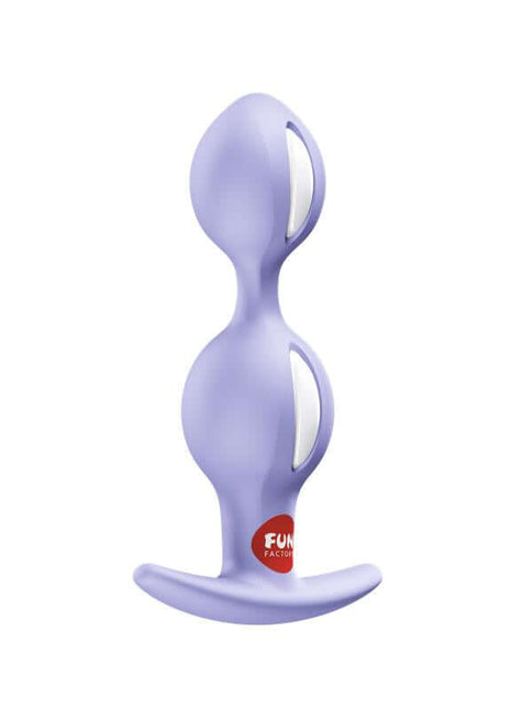 B Balls Duo Anal Plug Purple