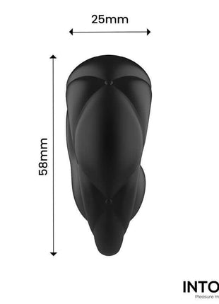 Torus Vibrating Ring with Clitoral Ball and Remote Control USB