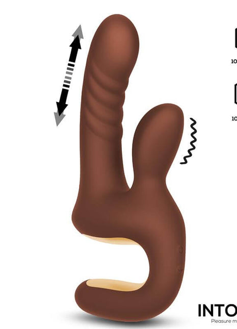 Mocca Thrusting Vibrator with Ergonomic Grip USB