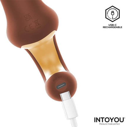 Mocca Thrusting Vibrator with Ergonomic Grip USB