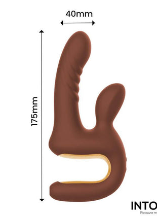 Mocca Thrusting Vibrator with Ergonomic Grip USB