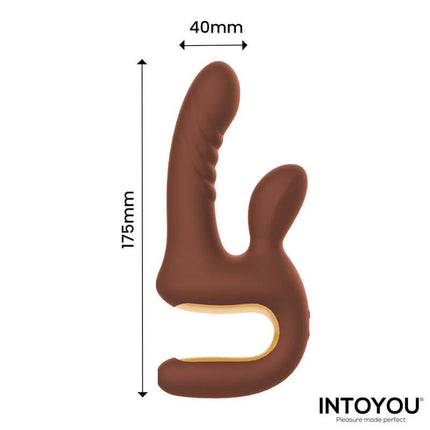 Mocca Thrusting Vibrator with Ergonomic Grip USB