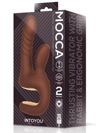 Mocca Thrusting Vibrator with Ergonomic Grip USB