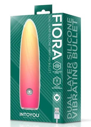 Fiora Dual Layer Silicone Vibrating Bullet