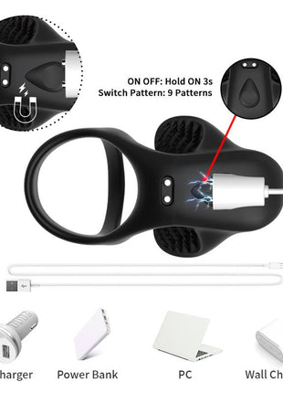 Ball Pack and Penis Vibrating Ring