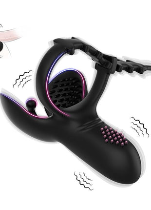 Ball Pack and Penis Vibrating Ring Adjustable