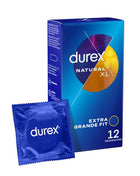 Natural XL Condoms 12 units